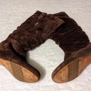 UGG Highkoo Brown Leather Boots